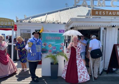 Pier2Peer Event on Brighton Palace Pier - a Grand Finale! Loneliness Awareness Week 2023