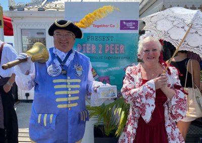 Pier2Peer Event on Brighton Palace Pier - a Grand Finale! Loneliness Awareness Week 2023