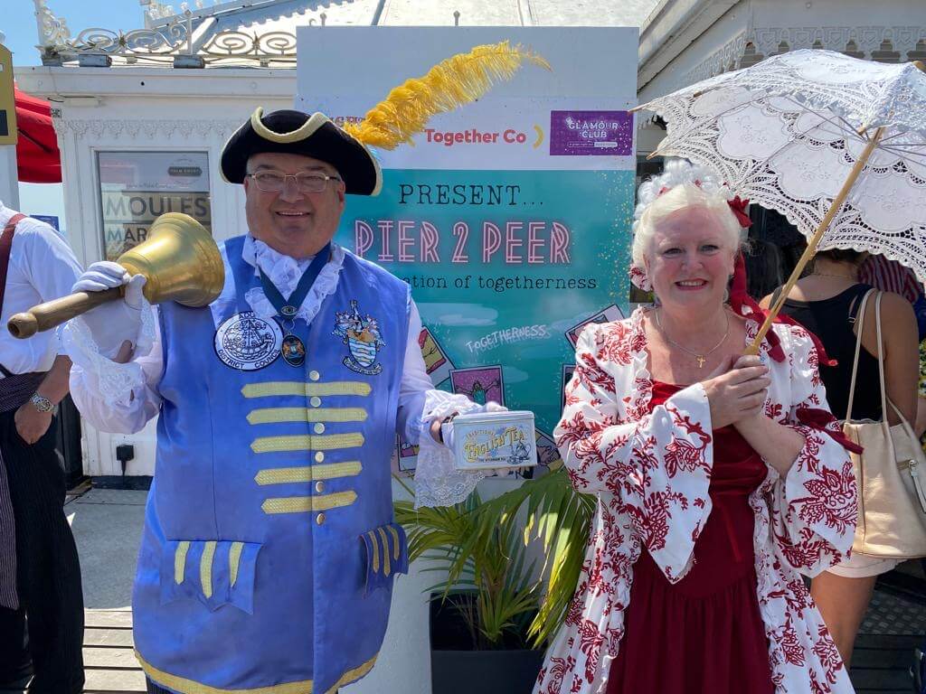 Pier2Peer Event on Brighton Palace Pier - a Grand Finale! Loneliness Awareness Week 2023